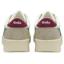 Sneaker Gola Grandslam Trident 2025 biały/zielony/fioletowy damskie