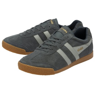 Gola Sneaker Harrier Suede-Leder 2024 ciemnoszary/jasnoszary/granatowy męski