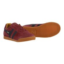 Gola Sneaker Harrier Suede-Leder 2025 rdzawoczerwony/czarny/słoneczny żółty męski