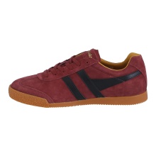 Gola Sneaker Harrier Suede-Leder 2025 rdzawoczerwony/czarny/słoneczny żółty męski