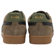 Sneaker Gola Hurricane Suede 2024 tobakowy brąz/czarny/khaki męski