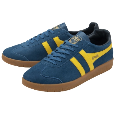 Sneaker Gola Hurricane Suede 2024 ciemnoniebieski/żółty męski