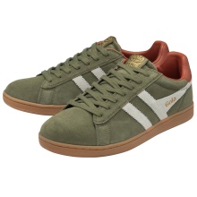 Sneaker Gola Equipe II z zamszu i skóry 2025 khaki/zielony/bordowy męski