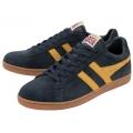 Sneaker Gola Equipe Suede-Leder granatowy/słońce/guma męski