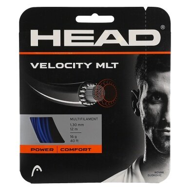 Head Sznur tenisowy Velocity MLT (Ochrona ramion + Czucie) niebieski 12m Zestaw