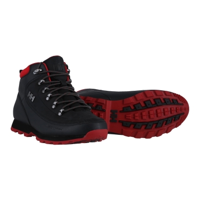 Helly Hansen Zimowe buty The Forester (skóra, wodoodporne) czarny/czerwony męskie