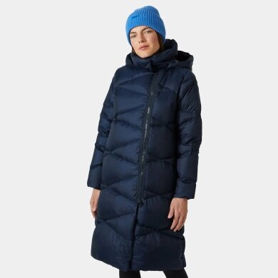 Helly Hansen Puchowy płaszcz Tundra Down Coat (bardzo ciepły, puchowy parka) granatowy Damski