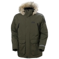 Helly Hansen Zimowy Parka Reine (PrimaLoft RISE) utility szary zielony Mężczyźni