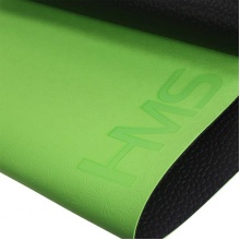 HMS Fitness YM06 Mata fitness/joga Premium zielona/czarna 180x60x0,8cm