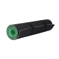 HMS Fitness YM05 Mata fitness/joga Premium zielona/czarna 180x60x0,5cm