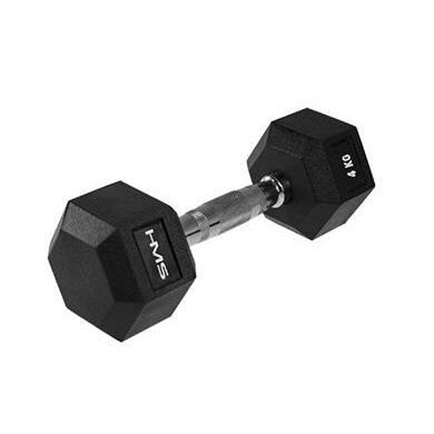 HMS Fitness Hex Pro Hantla Krótkoterminowa 4kg - 1 sztuka