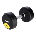 HMS Fitness HG Pro Hantla 10kg z gumową powłoką - 1 sztuka