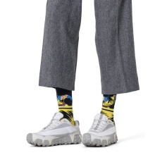 Skarpetki Happy Socks dzienne Crew Marvel X-Men Wolverine żółte - 1 para