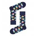 Happy Socks Skarpetki Dzienna Crew Prezent Urodzinowy (Geschenk) ciemnoniebieski - 1 para