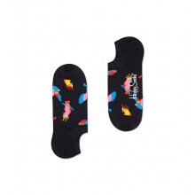 Happy Socks Skarpetki No Show Sneaker Kakadu (Kakadu) czarne - 1 para