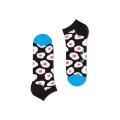 Happy Socks Skarpetki Dzienna Sneaker Low Sunny Side Up (Jajko sadzone) czarne - 1 para