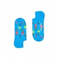 Skarpetki Happy Socks No Show Sneaker Flamingo niebieskie - 1 para