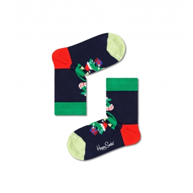 Happy Socks Tagessocke Kids Jumbo Jumbosaurus (Dinozaur) ciemnoniebieski Chłopcy/Dziewczynki - 1 para