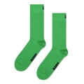 Happy Socks Skarpetki dzienne Crew Solid zielone - 1 para