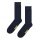 Happy Socks Skarpetki dzienne Crew Solid granatowe - 1 para