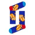 Happy Socks Skarpetki dzienne Crew Rolling Stones Tumbling Stripes niebieskie 1szt