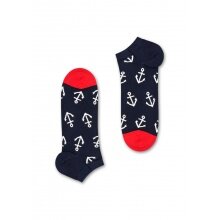 Happy Socks Skarpetki dzienne Sneaker Big Anchor (Kotwica) granatowy/biały/czerwony - 1 para