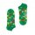 Happy Socks Skarpetki Dzienna Sneaker Owoce (Owoce) zielone - 1 para