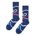 Happy Socks Skarpetki dzienne Crew Rope (Sznur) granatowe - 1 para