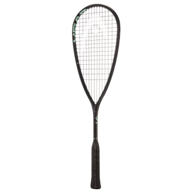 Head Rakieta Squash Speed 120 SB (Slimbody) 120g/zrównoważona 2023 czarna - naciągnięta -