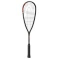 Head Rakieta Squash Speed 135 SB (Slimbody) 135g/z ciężarem na rękojeści 2023 czarna - naciągnięta -