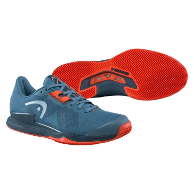 Head Buty tenisowe Sprint Pro 3.5 Clay/Na korty piaskowe niebieskoszary męskie