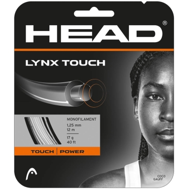 Head Tennissaite Lynx Touch (Kontrola+Dotyk) twilight niebieski 12m Zestaw