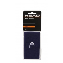 Head Opaska na nadgarstek Jumbo Logo navy - 2 sztuki