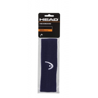 Head Opaska Headband Logo granatowa - 1 sztuka