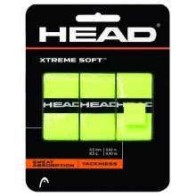 Head Overgrip Xtreme Soft 0.5mm (Uniwersalny/gładki/perforowany/chropowaty) żółty 3 szt.