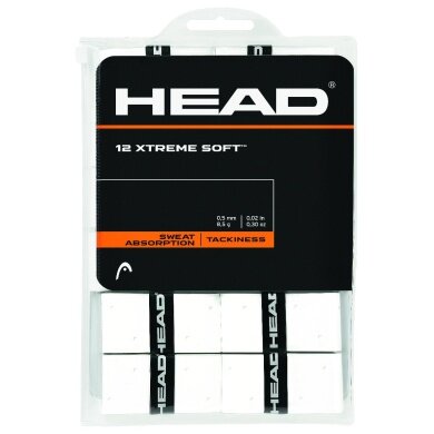 Head Overgrip Xtreme Soft 0.5mm biały 12 sztuk w opakowaniu