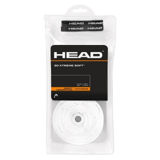 Head Overgrip Xtreme Soft 0.5mm biały 30 sztuk w opakowaniu