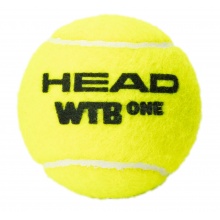 Head Piłki tenisowe Premium WTB One - oficjalna piłka WTB - puszka 4 szt.