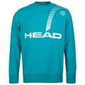 Head Pullover Sweatshirt Rally (mieszanka bawełny) petrolowy męski