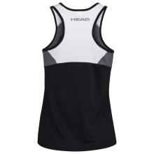 Head Tennistank Club 22 Tank Top (Racer Back) czarny damski