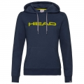 Head Bluza z kapturem Hoodie Club Rosie granatowo/żółta damska