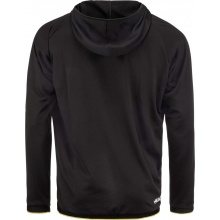 Head Bluza z kapturem DTB Power Hoodie czarna/czerwona dla chłopców