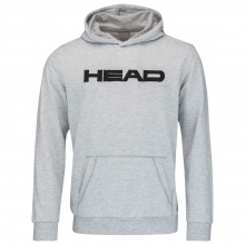 Head Bluza z kapturem Hoodie Club Byron szaro-melanzowa dziecięca