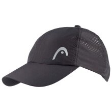 Head Cap Tennis Pro Player Kids (ochrona UV, zapięcie na rzep) czarny