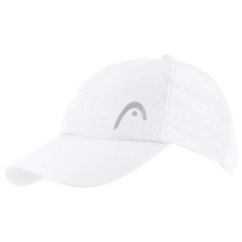 Czapka Head Cap Tennis Pro Player Kids (ochrona UV, rzep) biała