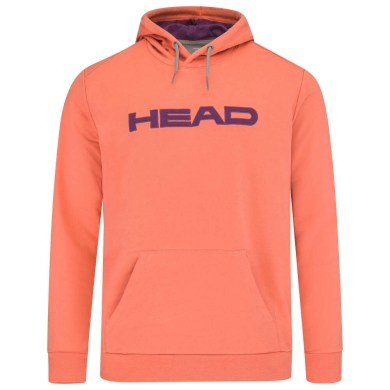 Head Bluza z kapturem Hoodie Club Byron pomarańczowa dziecięca