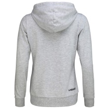 Head Bluza z kapturem (Hoodie) Club Greta (mieszanka bawełny) szara Damska