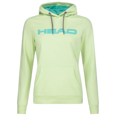 Head Bluza z kapturem Hoodie Club Rosie jasnozielona/turkusowa Damska