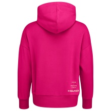 Head Bluza z kapturem Motion (Bawełna organiczna) magenta Damska