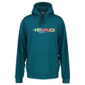 Bluza z kapturem Rally Hoodie (materiał mieszany) tealblue męska